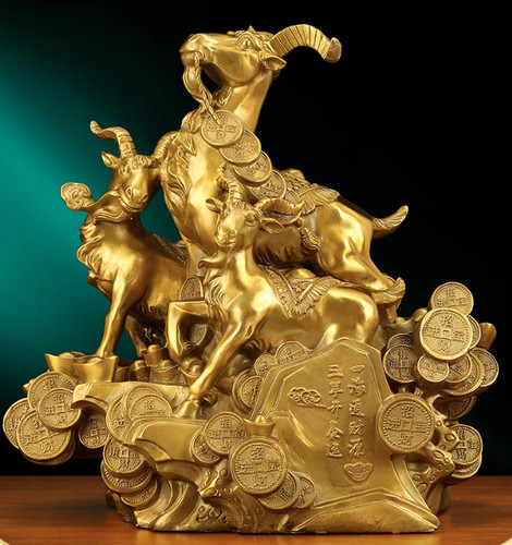 Statua moneta denaro yuanbao - statua,